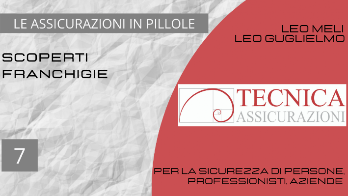 Tecnica Assicurazioni - Assicurazione in pillole